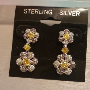 Sterling silver earrings hp🔥🔥🔥